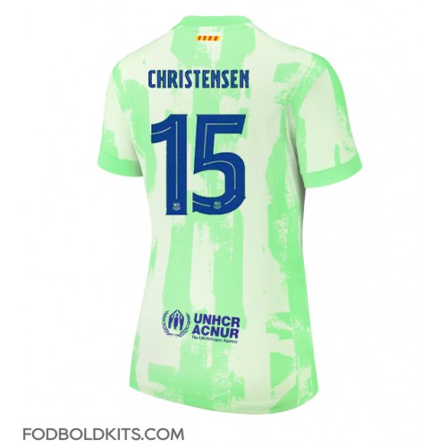 Barcelona Andreas Christensen #15 Tredjetrøje Dame 2024-25 Kortærmet